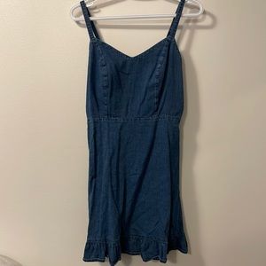 Cute stretchy jean dress!